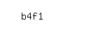 Captcha: b4f1